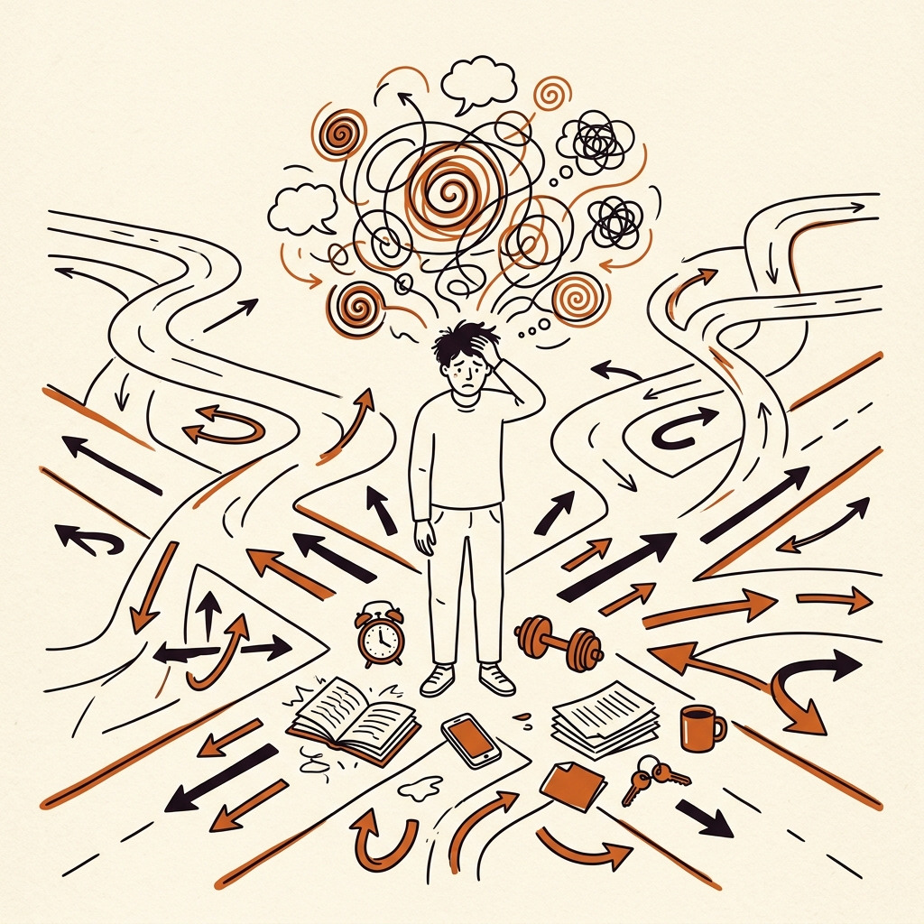 Feeling lost and scattered